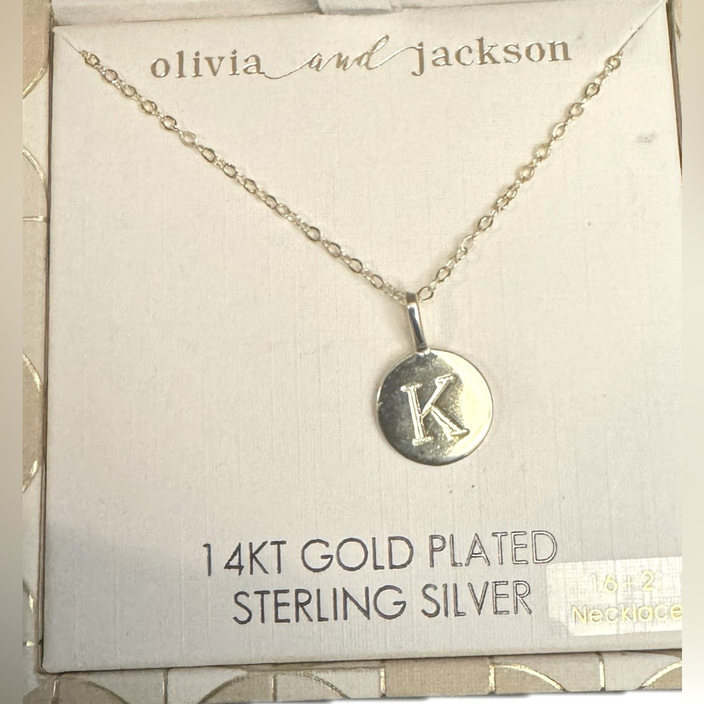 Woman’s “K” Necklace!